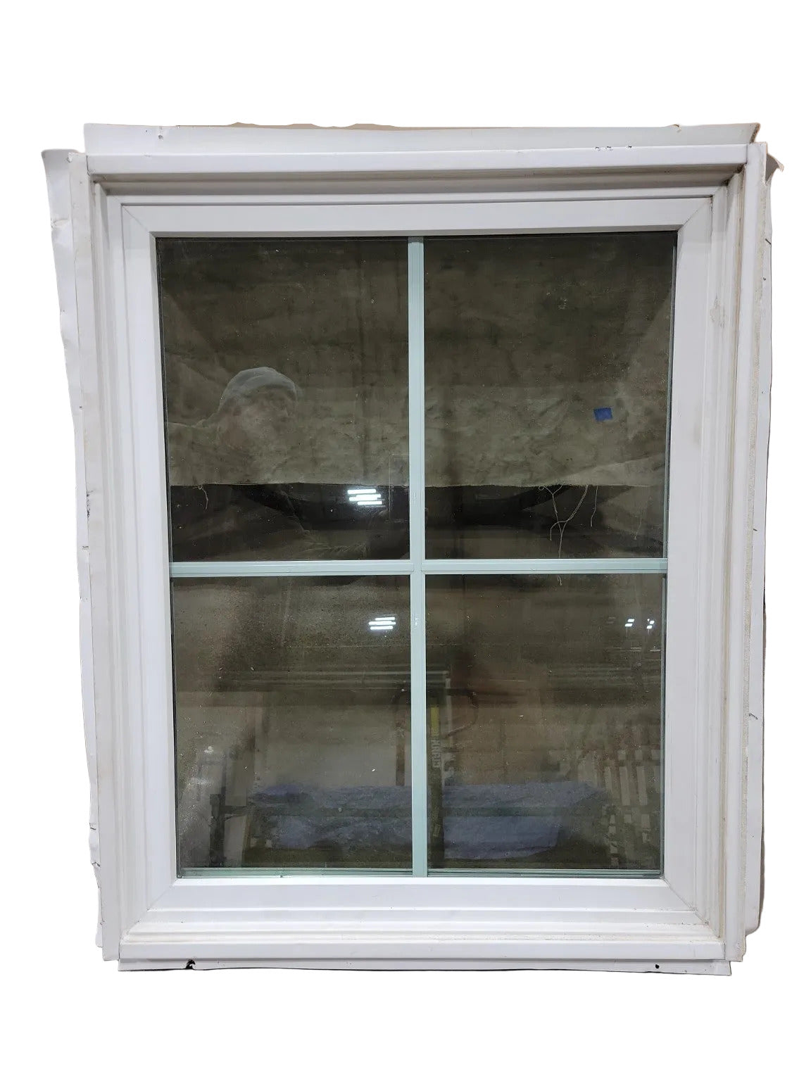 Andersen 4-Lite White Vinyl Window – 29 ¾" x 36 ½"