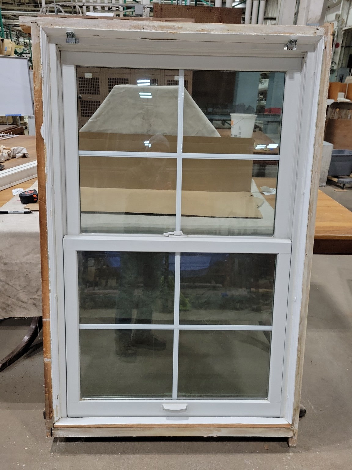 Andersen Double-Hung 4 over 4 Window – White Vinyl Clad