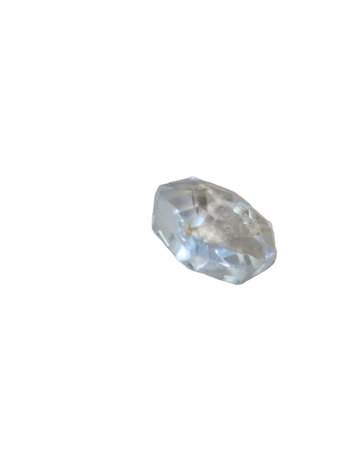 Vintage Octagonal Crystal Chandelier Connector Prisms – ⅞" Set of 25