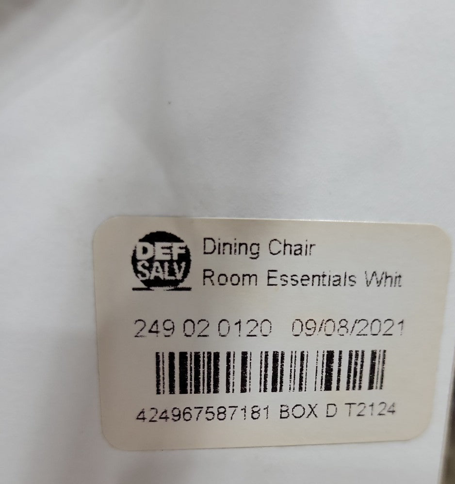Modern White Stacking Dining Chair – Target Room Essentials