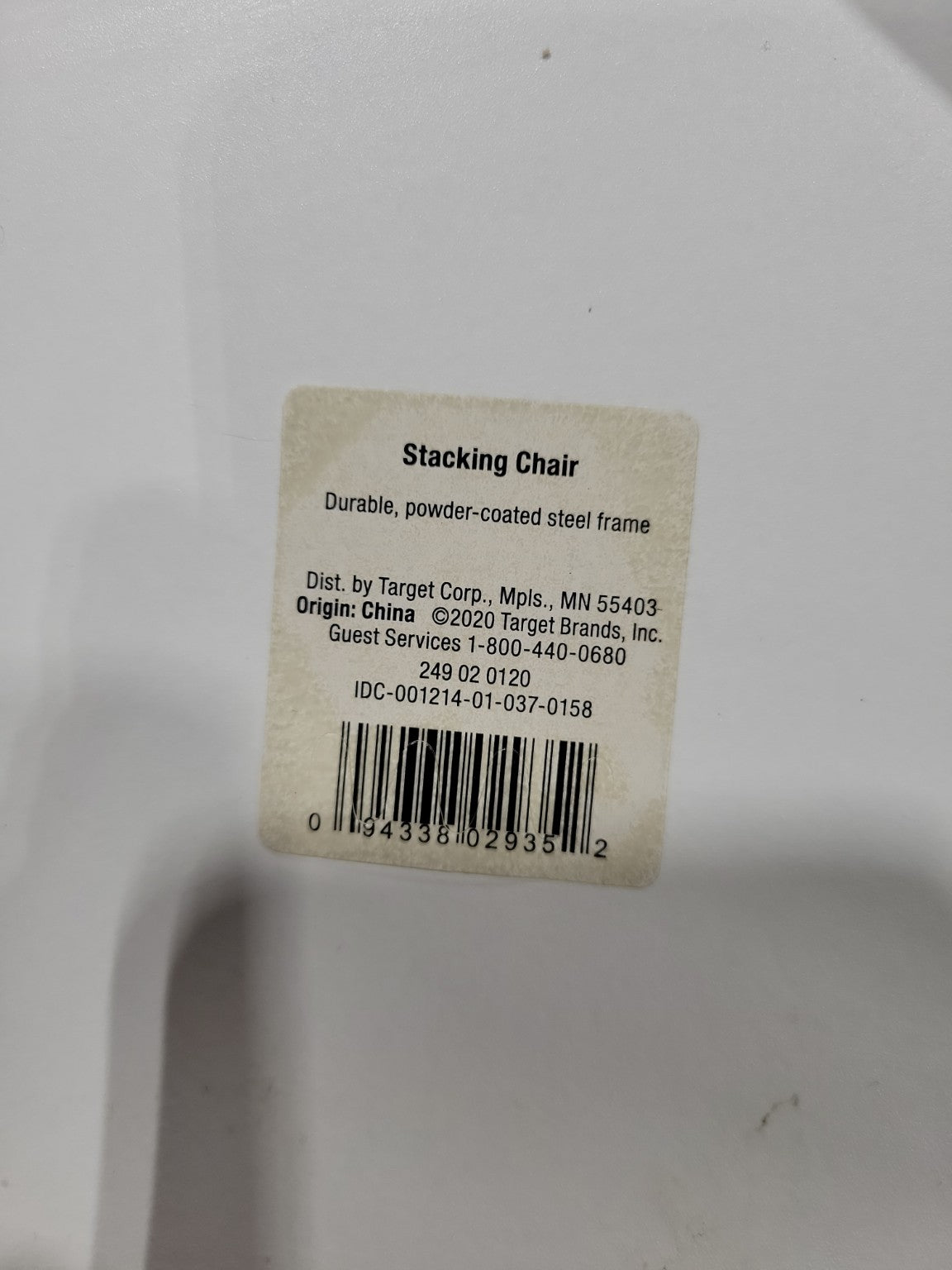 Modern White Stacking Dining Chair – Target Room Essentials