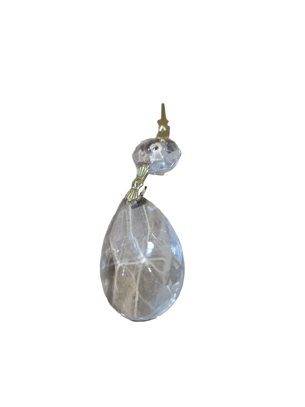 Vintage Teardrop Crystal Chandelier Prism – 2 ½" Drop