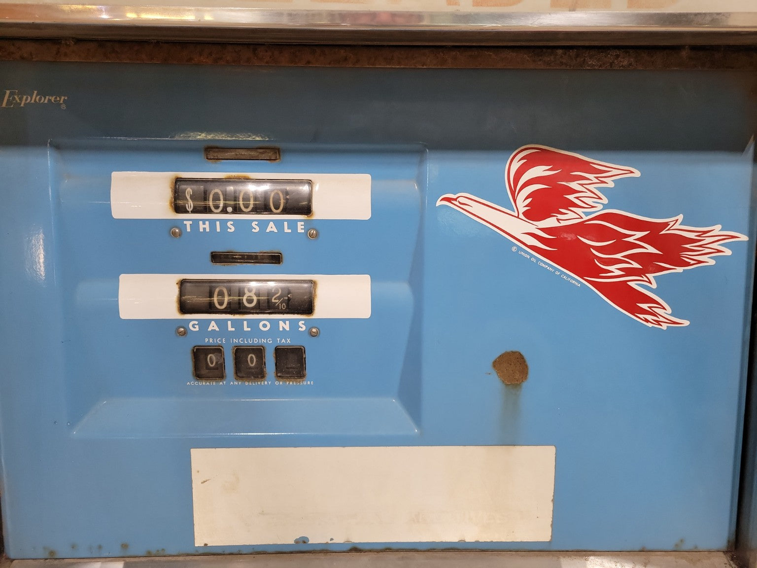 Vintage Tokheim 952 “Explorer” Gas Pump – Union 76 Eagle