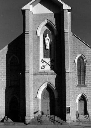 Monumental Saint Peter Church Façade Sculpture – St. Peter Church Cleveland (115")