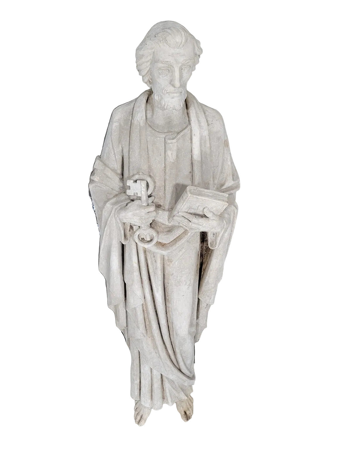 Monumental Saint Peter Church Façade Sculpture – St. Peter Church Cleveland (115")