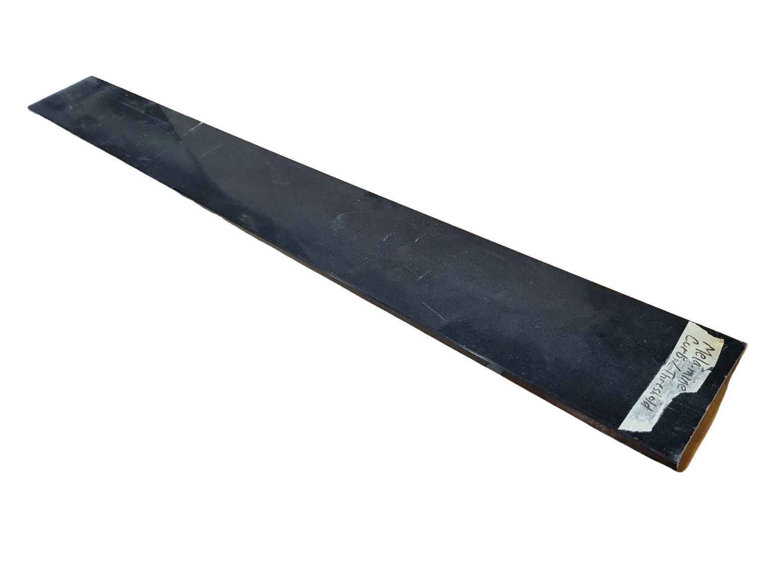 Black Melamine Shower Curb  Threshold – 51 ⅛" x 6"