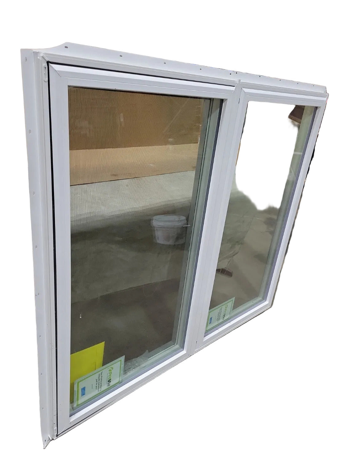 ProVia Vinyl Fixed & Casement Window – White Frame 55 ½" x 49 ½"