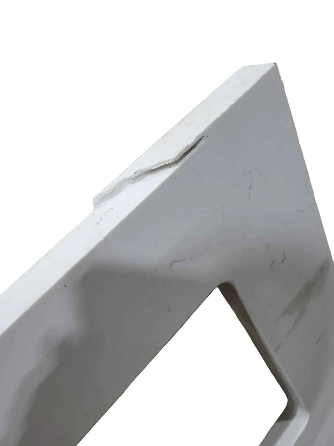 White Quartz Vanity Countertop with Sink Cutout