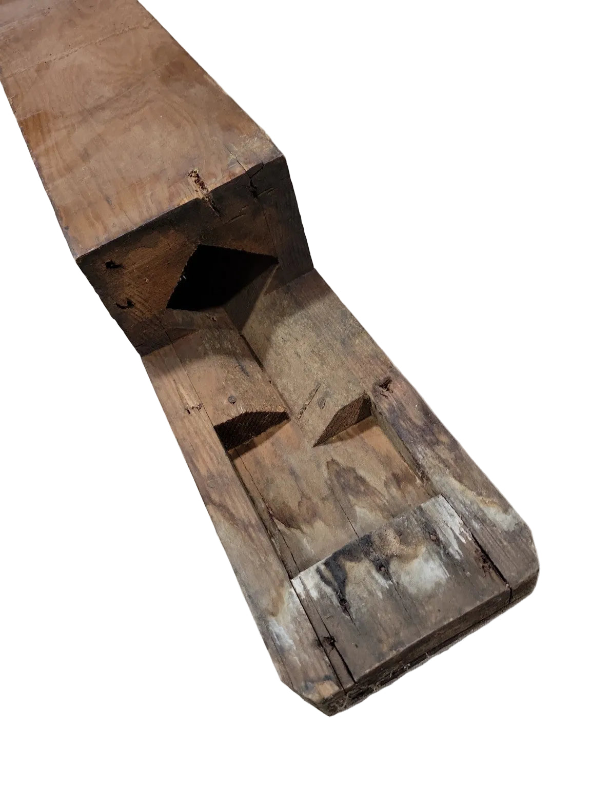 Antique Carved Wood Stair Newel Post – Victorian Style