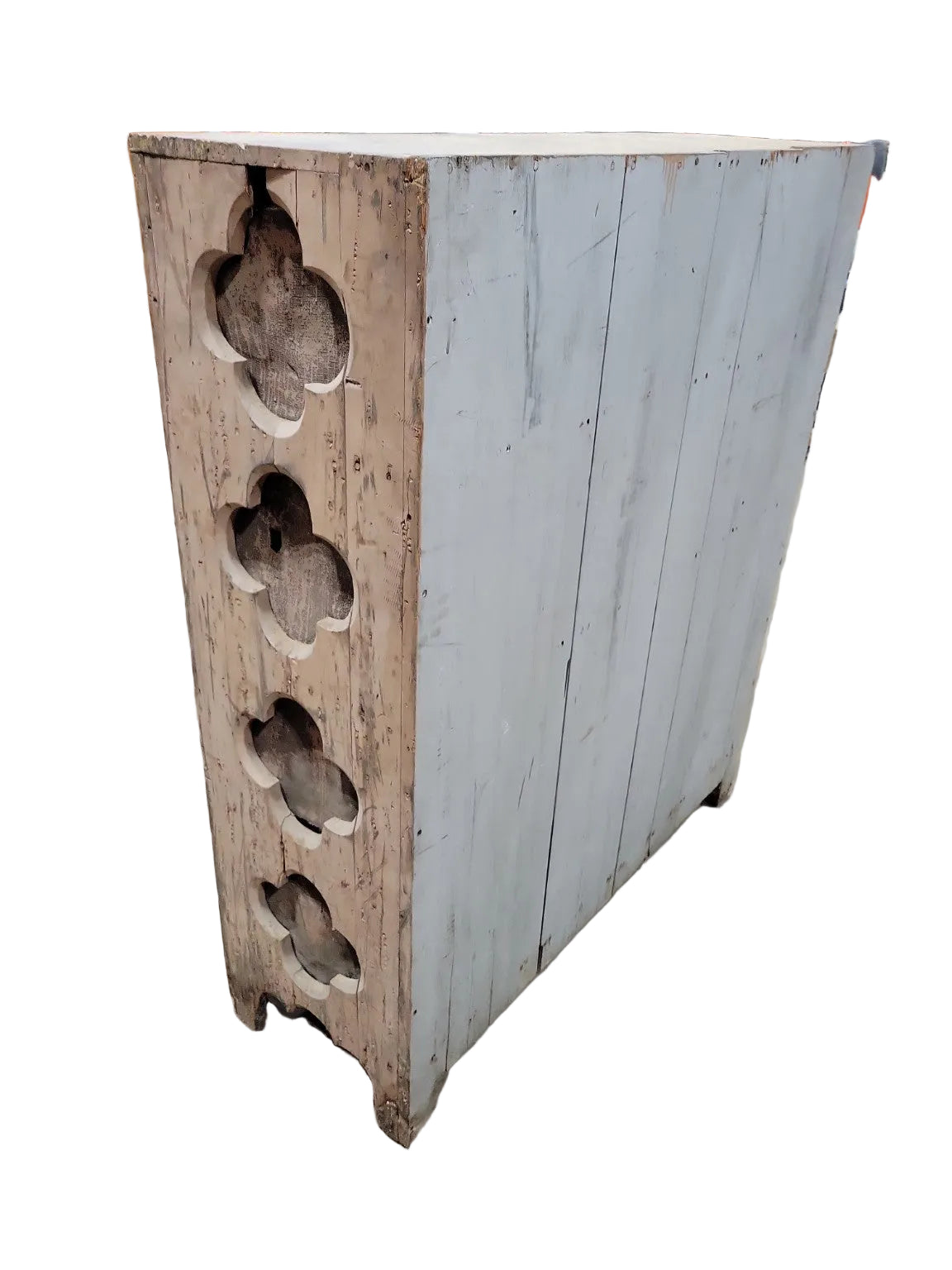 Antique Primitive Wooden Pie Safe Cabinet