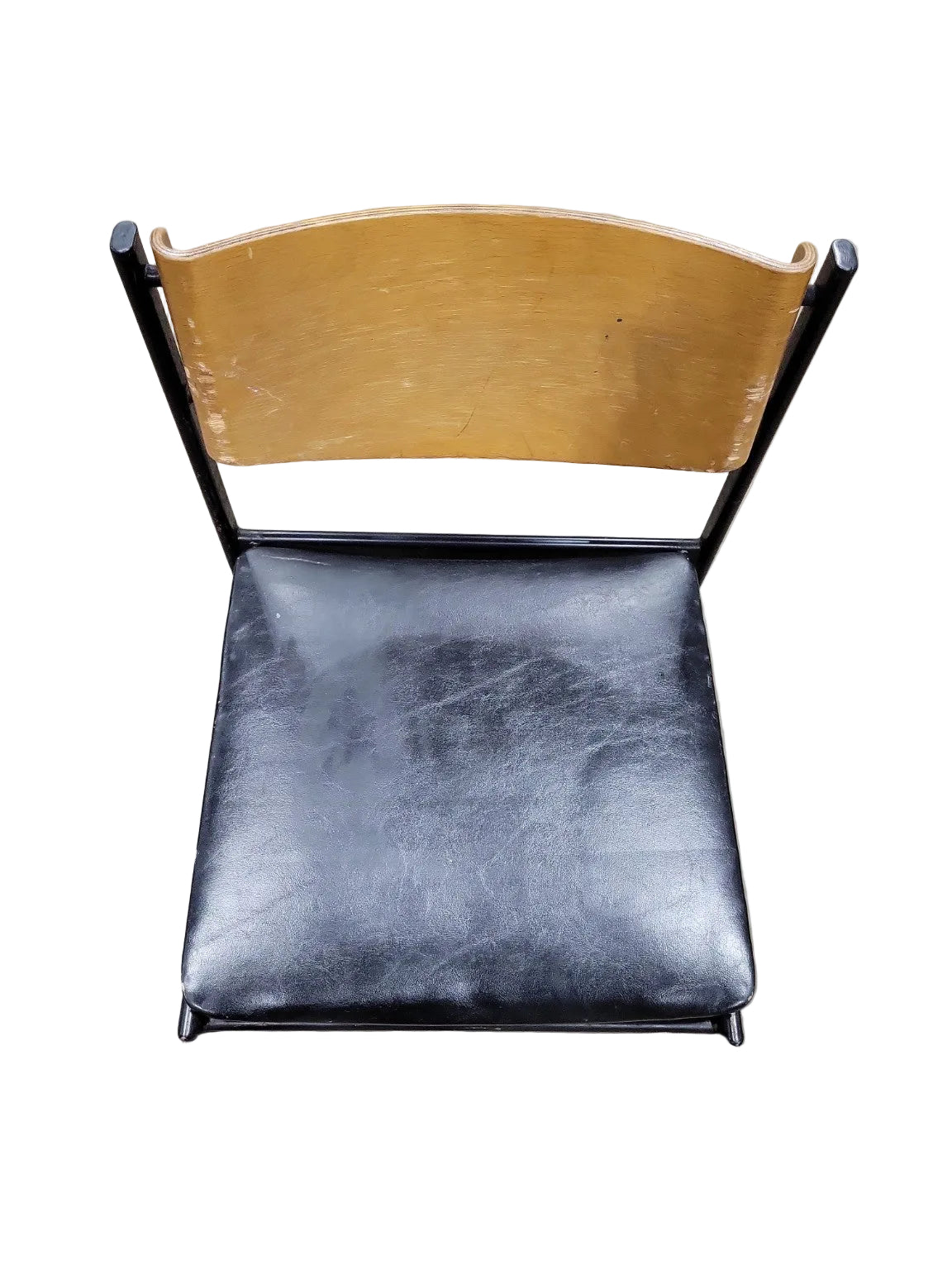 Mid-Century Modern Metal Frame Dining Chair