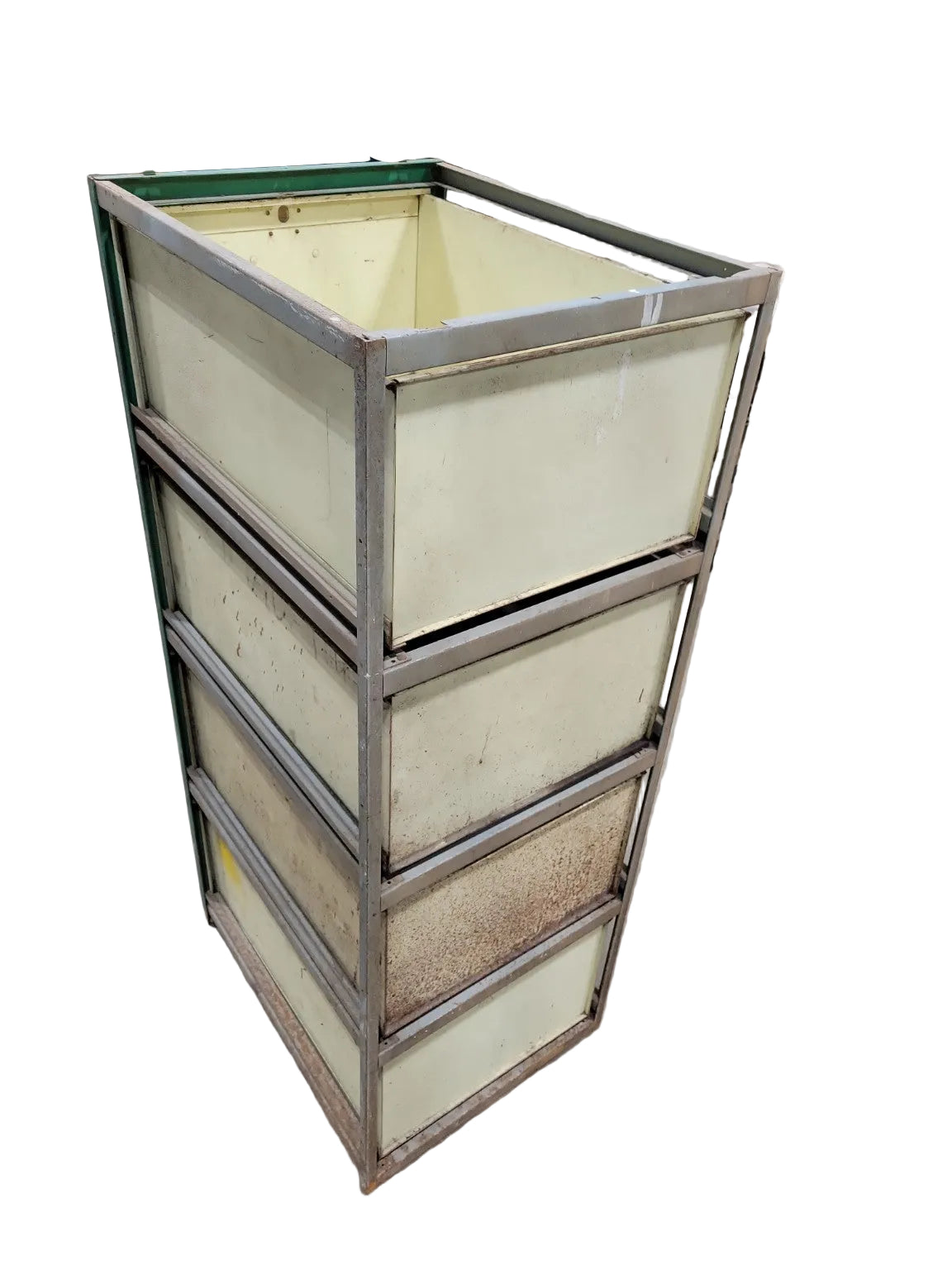 Vintage Industrial Steel Parts Cabinet – Allsteel Equip. Co.