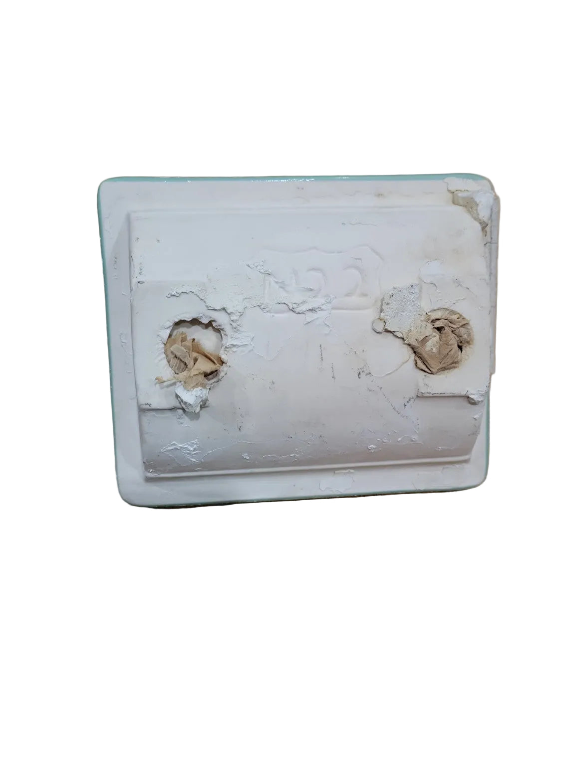 Vintage Mint Green Ceramic Toilet Paper Holder – N22 Seafoam Wall Mount