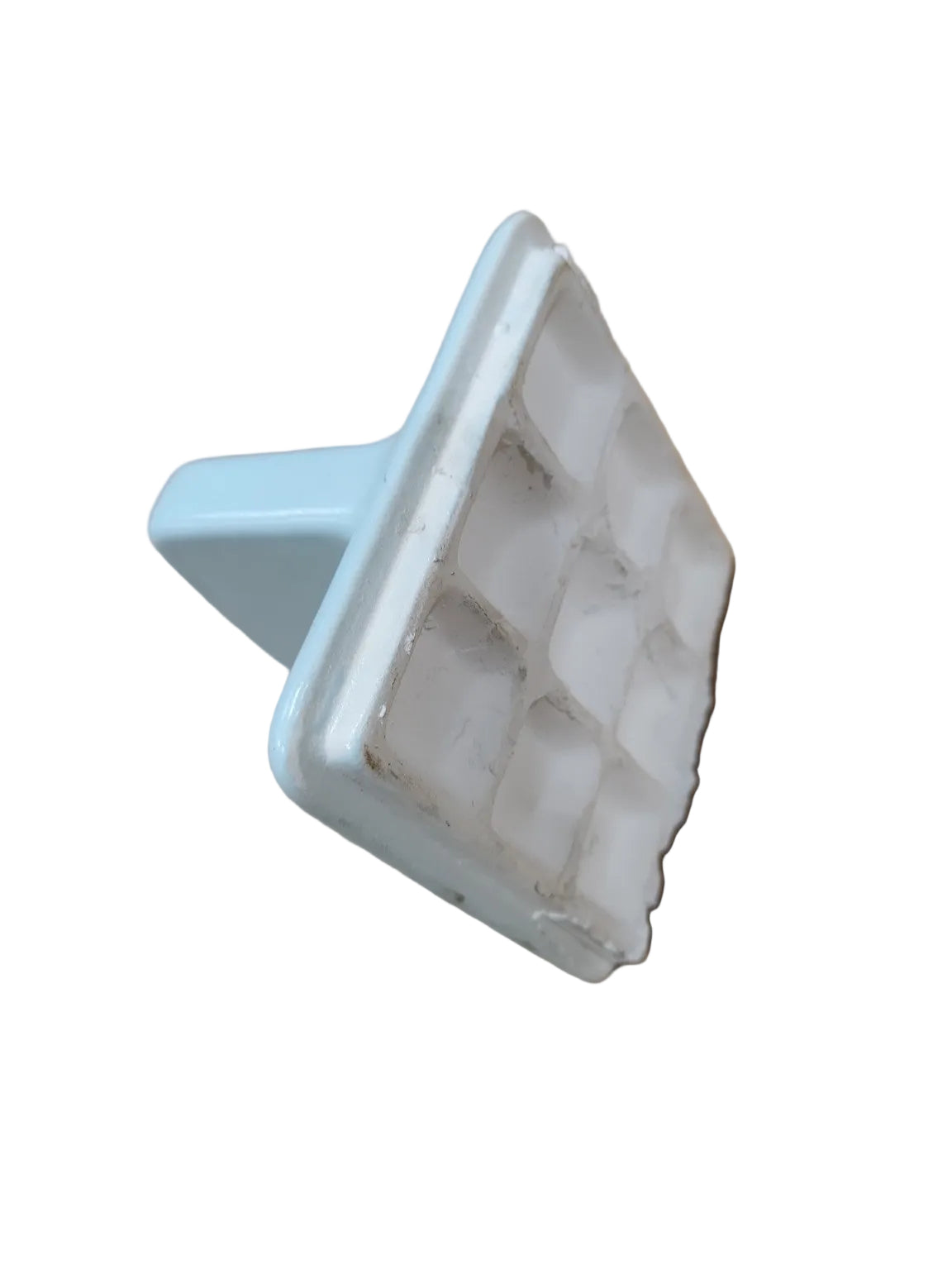 Vintage Blue Ceramic Wall-Mount Soap Dish – Mid-Century Bathroom Fixture