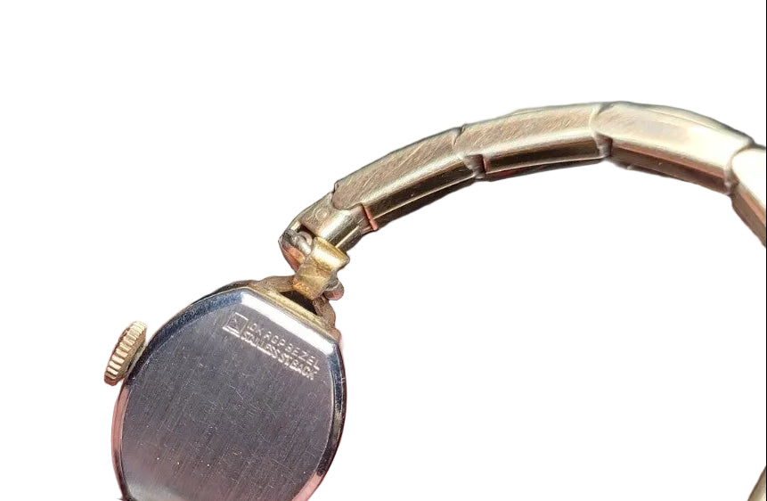 Vintage Elgin Starlite Gold Tone Ladies Wristwatch – Mid Century