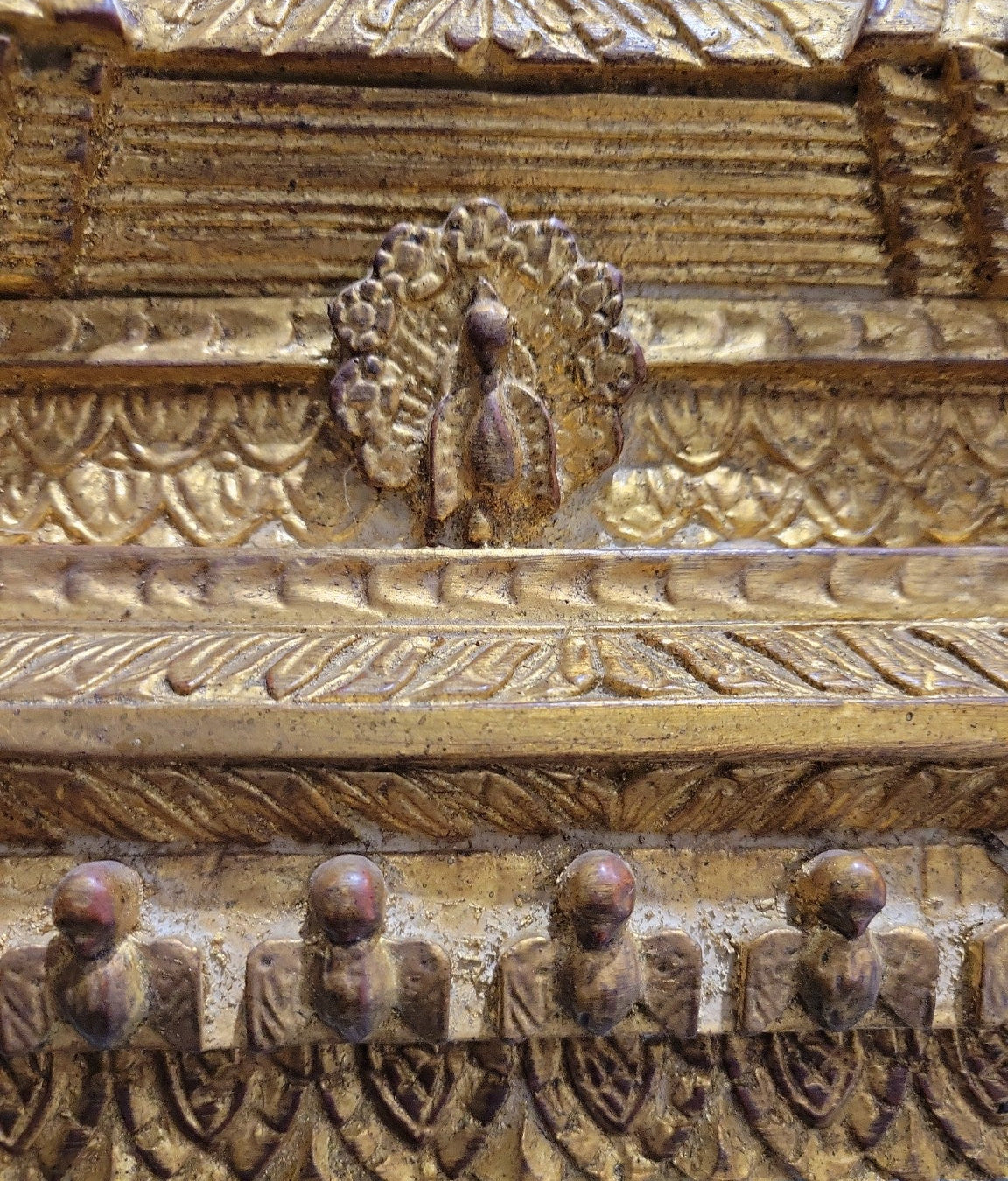 Carvers’ Guild Temple of the Living Goddess Gold Mirror
