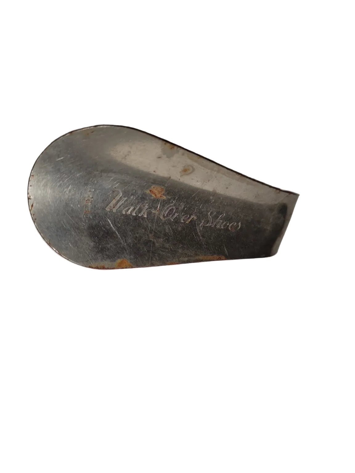 Vintage Walk-Over Shoe Horn – Advertising Metal Shoe Tool