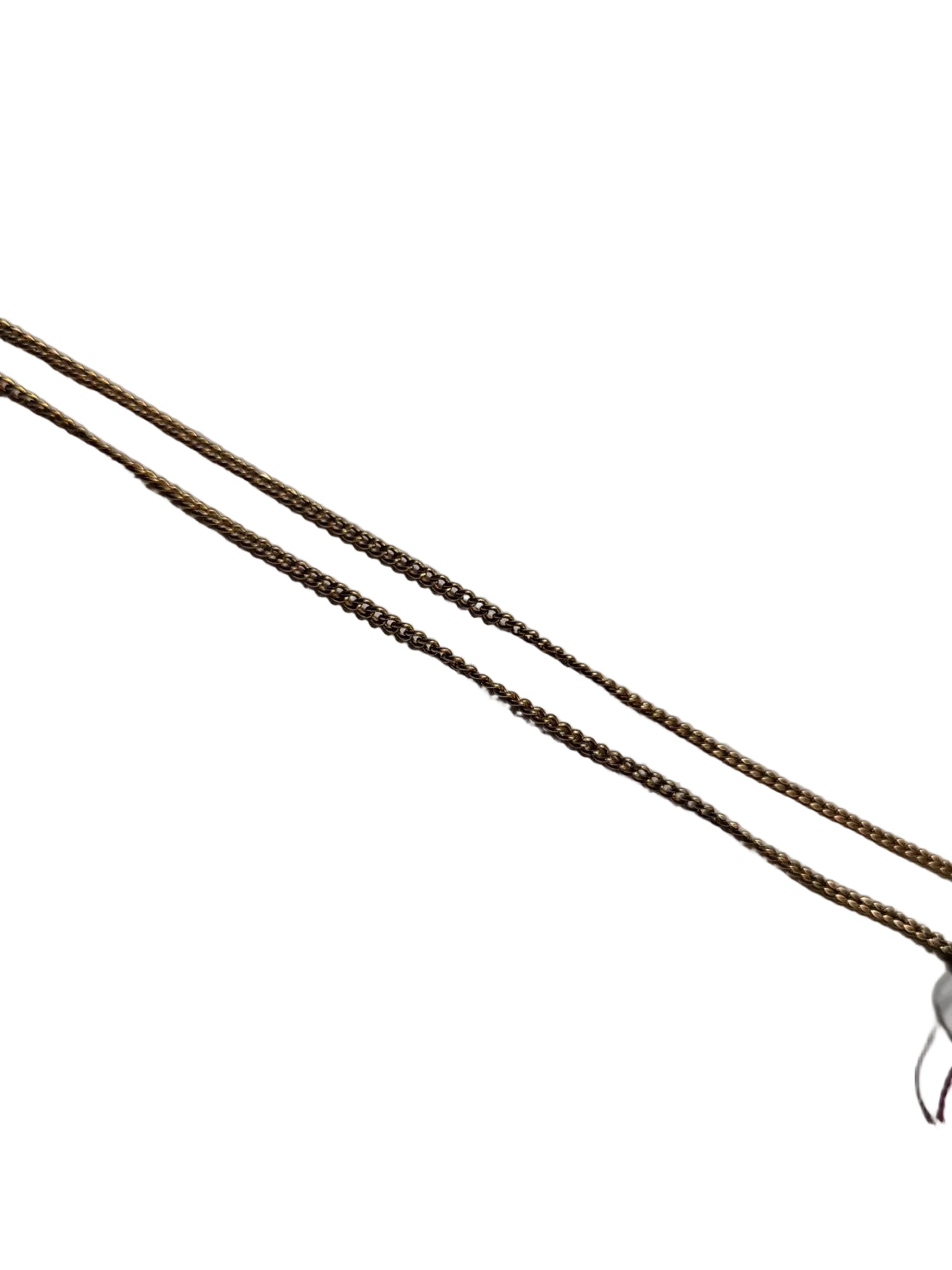 Vintage Gold-Tone Chain Necklace – Minimalist Fine Link