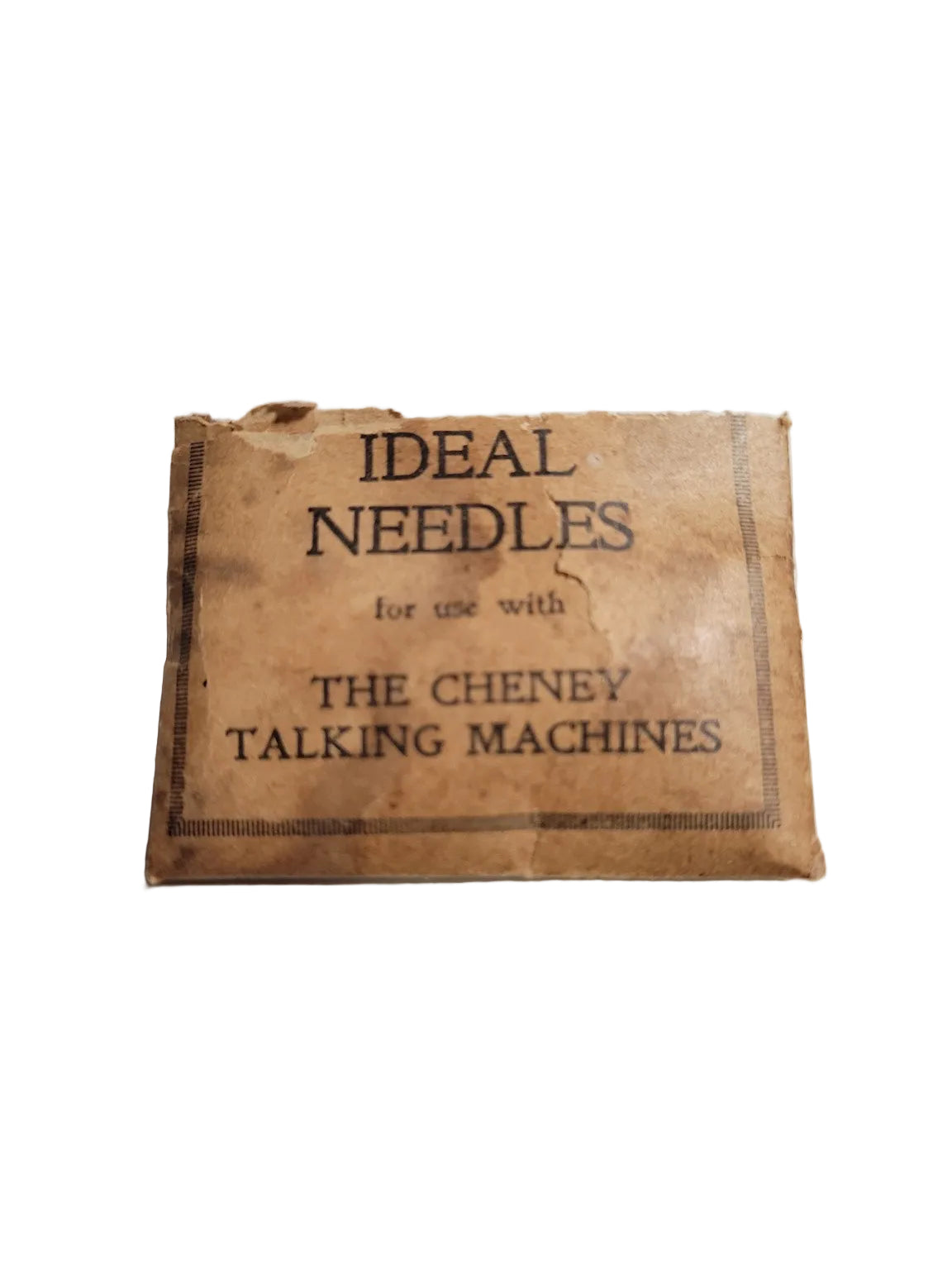 Vintage Assorted Button Collection with Cheney Needles Packet
