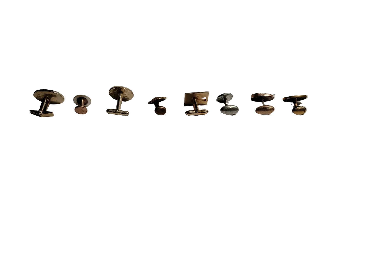 Vintage Assorted Cufflinks – Mixed Materials & Styles Lot