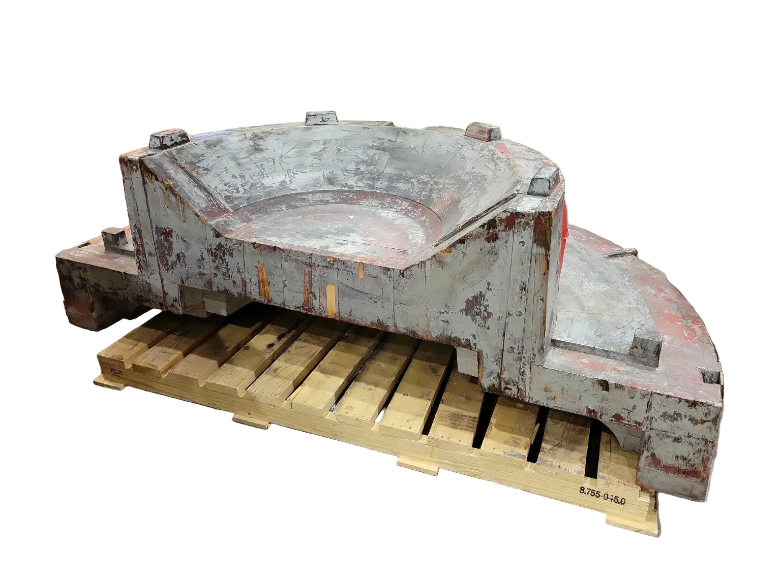 Cleveland Baseball Stadium Salvaged Foundry Mold Bench Seating