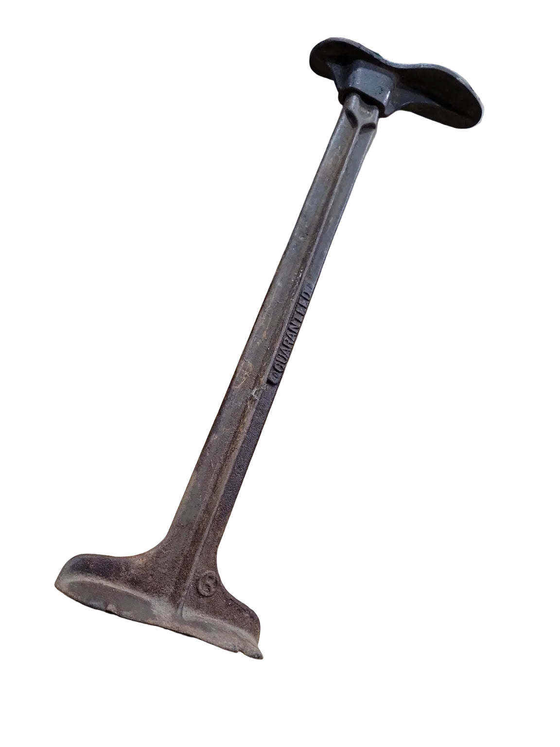 Antique Cast Iron Cobbler’s Shoe Last Stand – Industrial Form