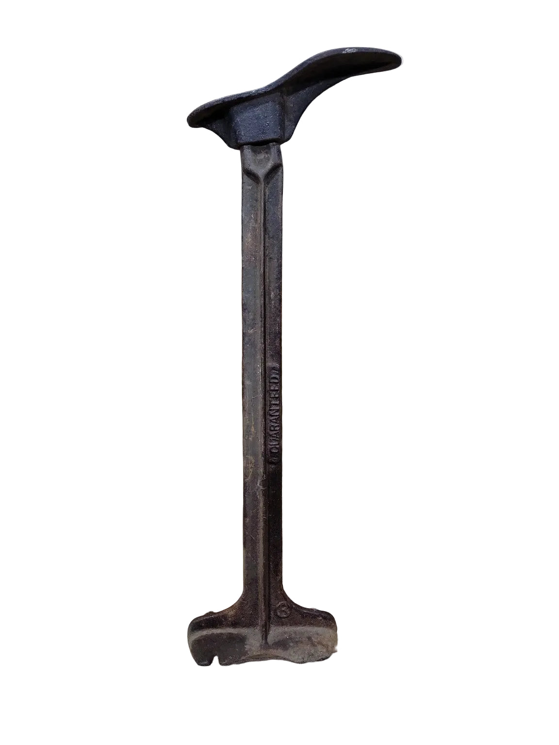 Antique Cast Iron Cobbler’s Shoe Last Stand – Industrial Form