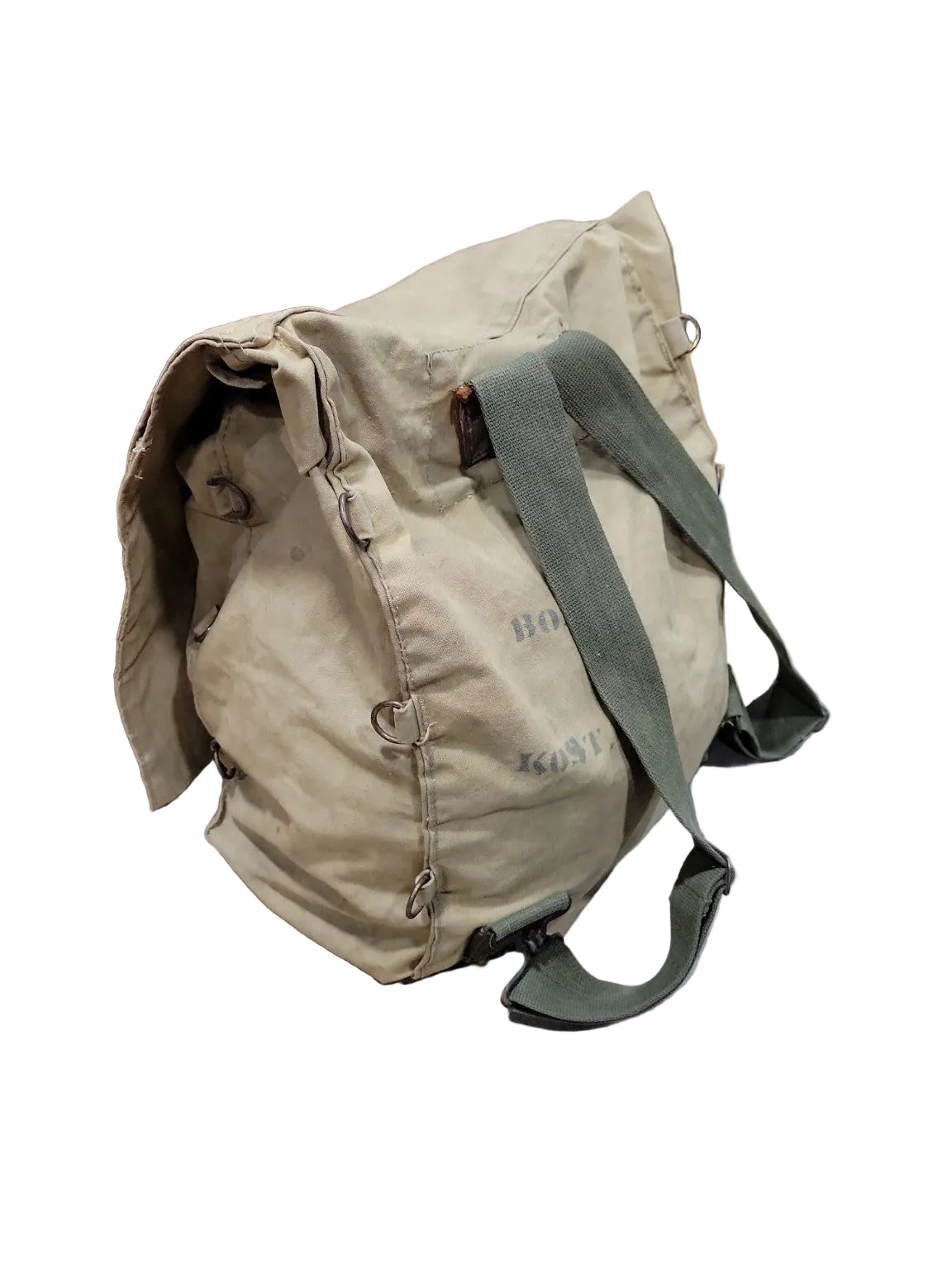 Vintage Boy Scouts Canvas Rucksack – Military Style Pack