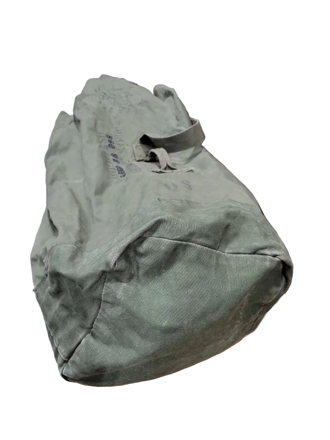 Vintage U.S. Military Canvas Duffel Bag – OD Green Field Gear
