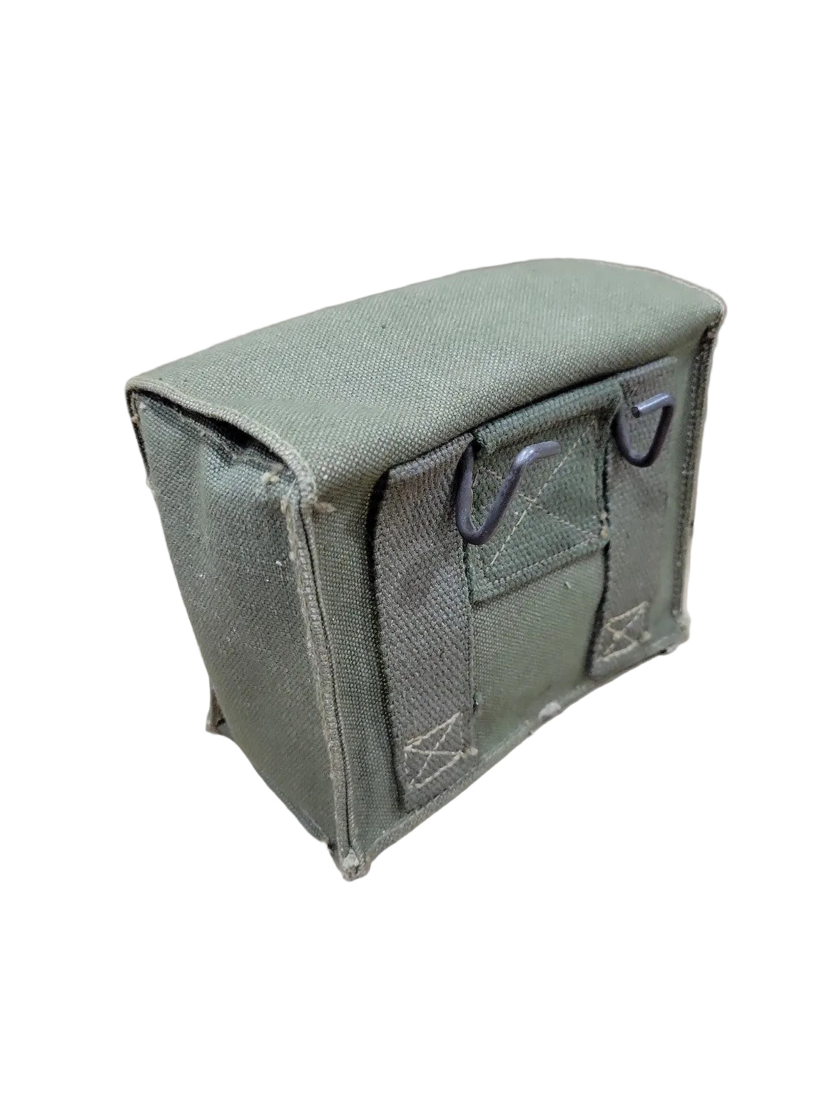 Vintage U.S. Military Canvas Survival / First Aid Kit Pouch with Contents