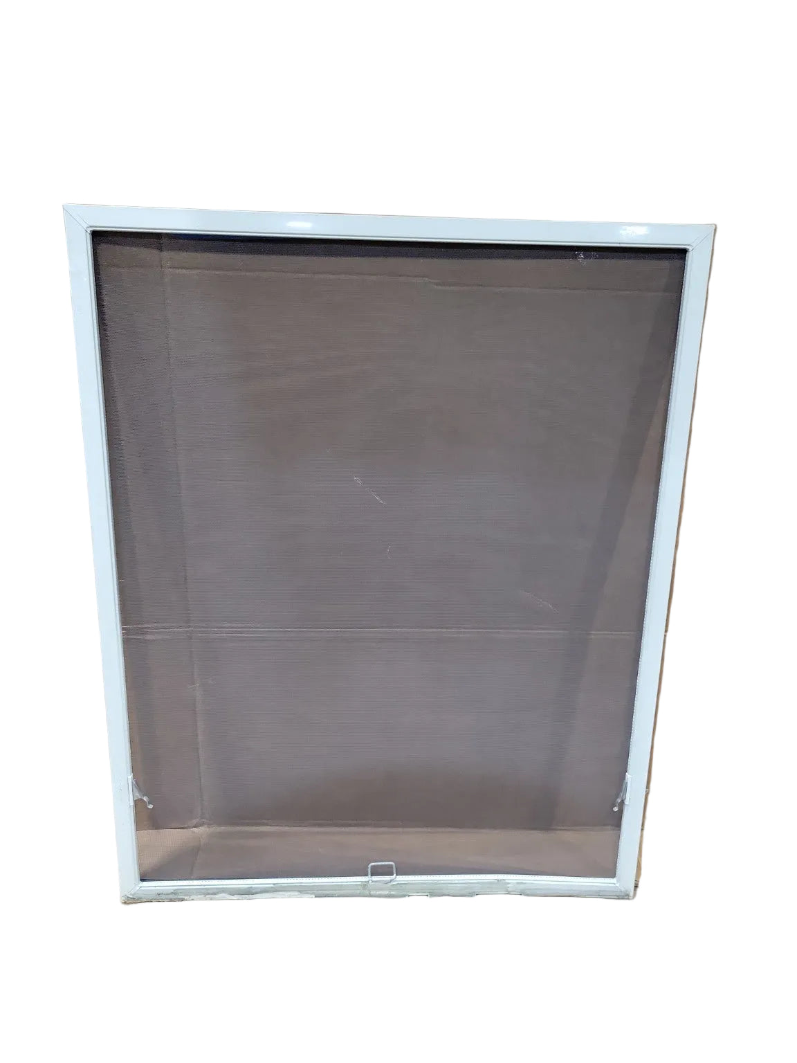 Aluminum Window Screen Insert – White Frame