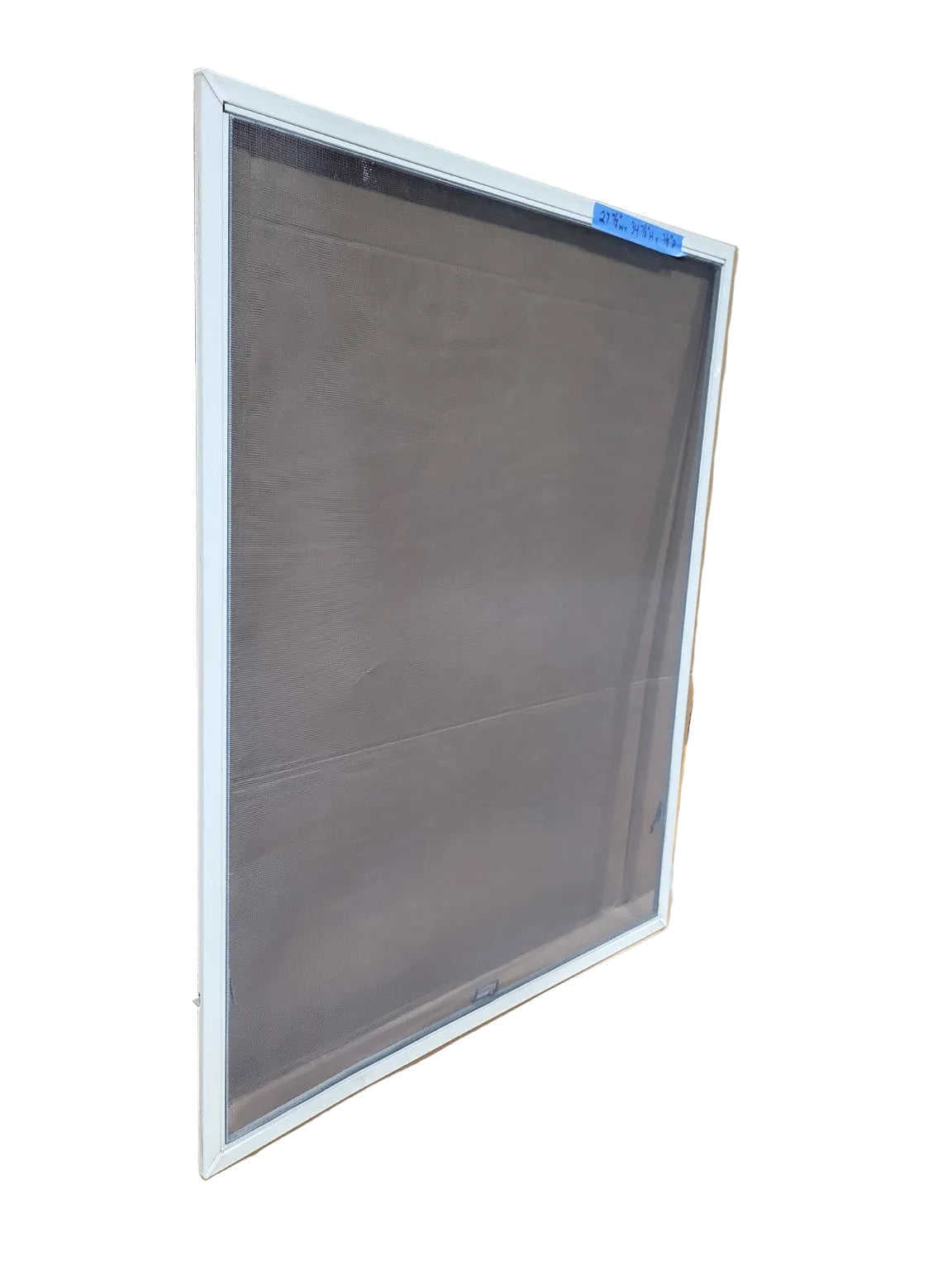 Aluminum Window Screen Insert – White Frame