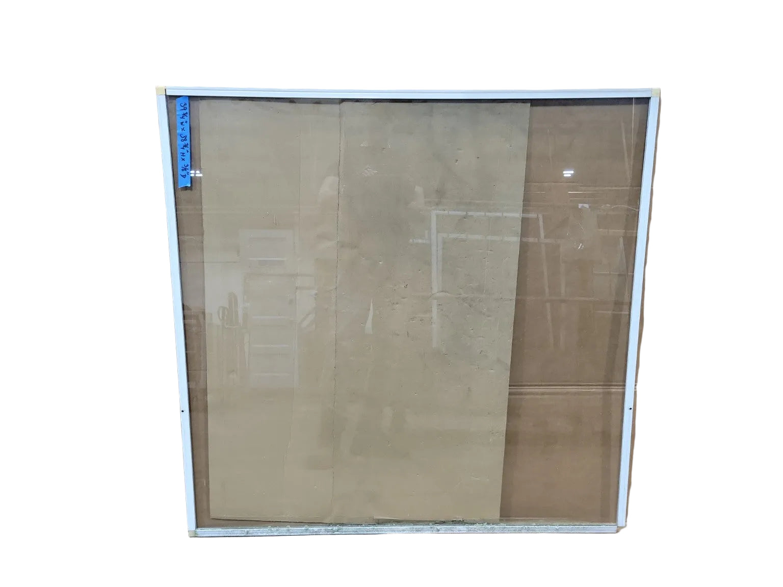 Aluminum Storm Window Panel – White Frame