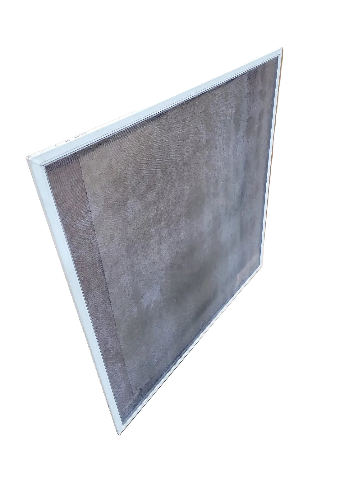 Aluminum Window Screen Insert – White Frame (Wide)