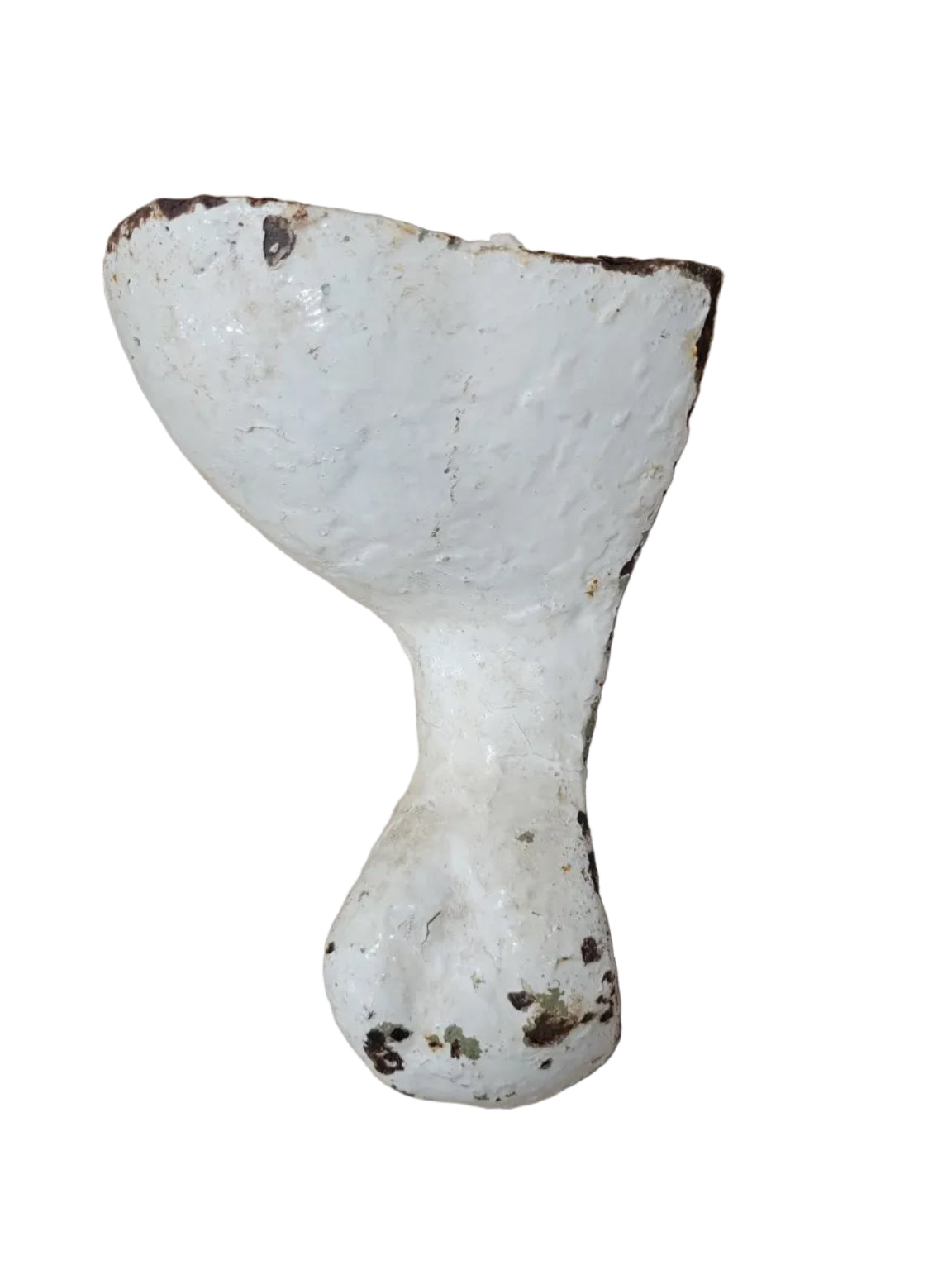 Antique Cast Iron Clawfoot Tub Feet Set – White Porcelain Finish