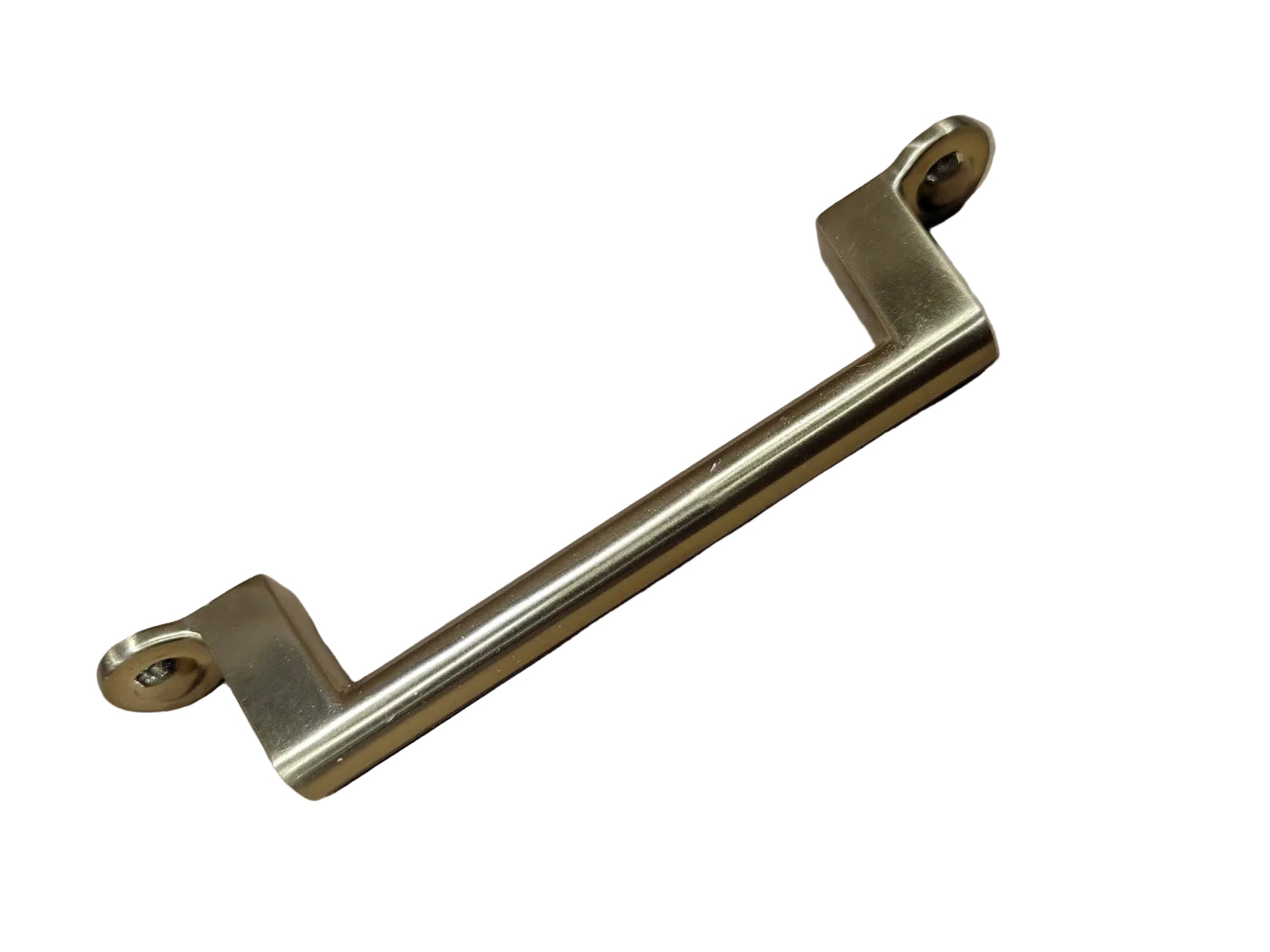 Modern Warm Brass Cabinet Pull – Atlas Bradbury 3 3/4" (Set of 2)