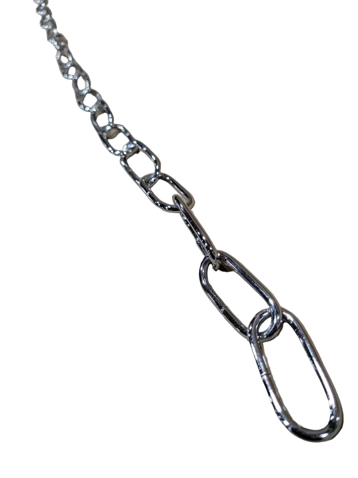 Chrome Finish Decorative Chain – 37" x 3/4" Links