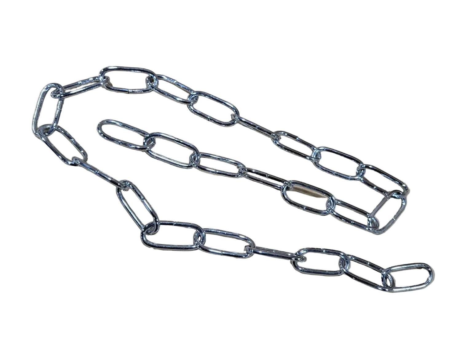 Chrome Finish Decorative Chain – 37" x 3/4" Links