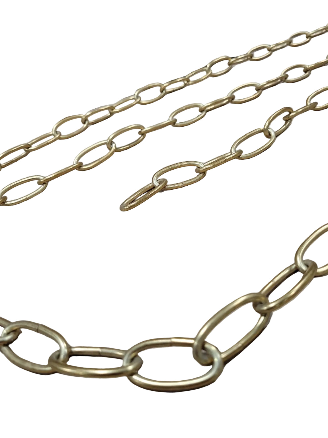 Brass Finish Decorative Chain – 9 Ft Hanging Chain