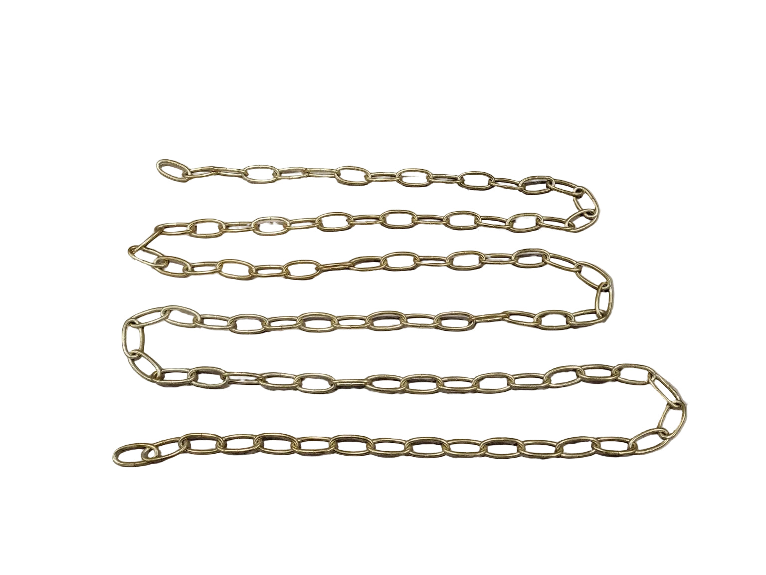 Brass Finish Decorative Chain – 10 Ft Hanging Chain