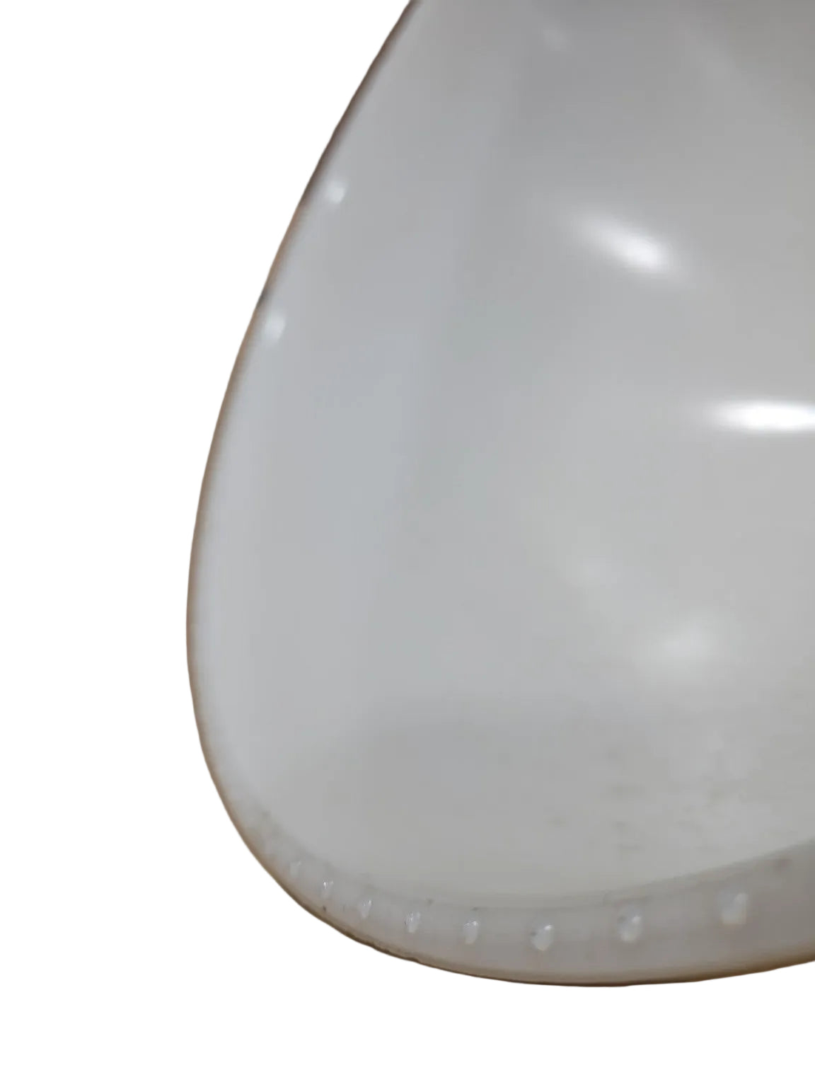 Vintage Milk Glass Dome Light Shade – 2.75" Fitter