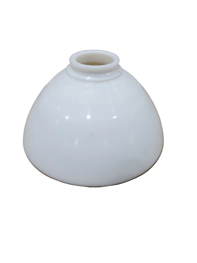 Vintage Milk Glass Dome Light Shade – 2.75" Fitter