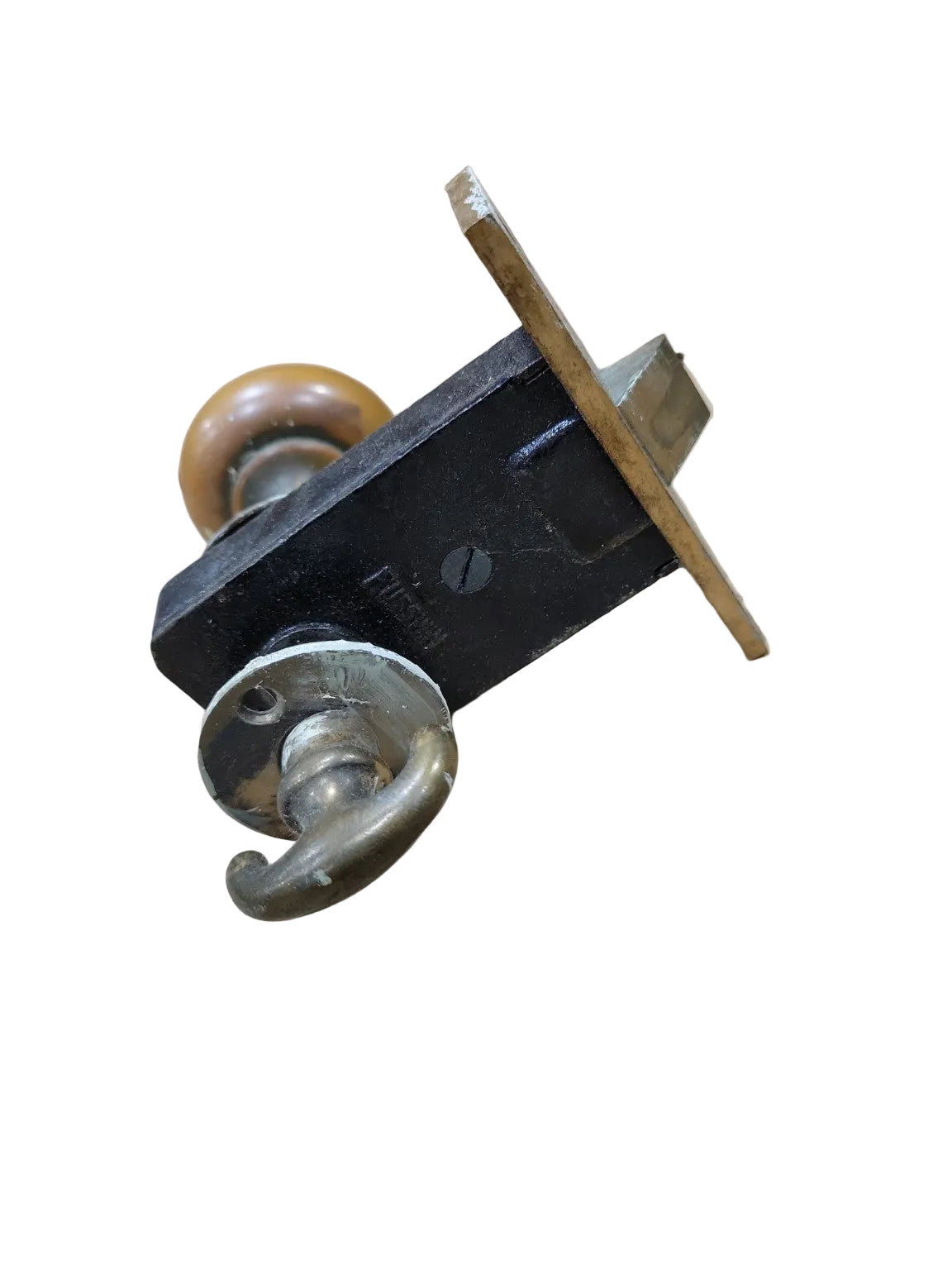 Vintage Russwin Mortise Lock Set with Bakelite Knob