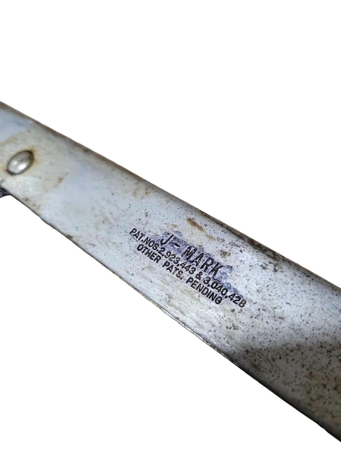 Vintage J-MARK Lever Grease Gun – Industrial Hand Pump Tool