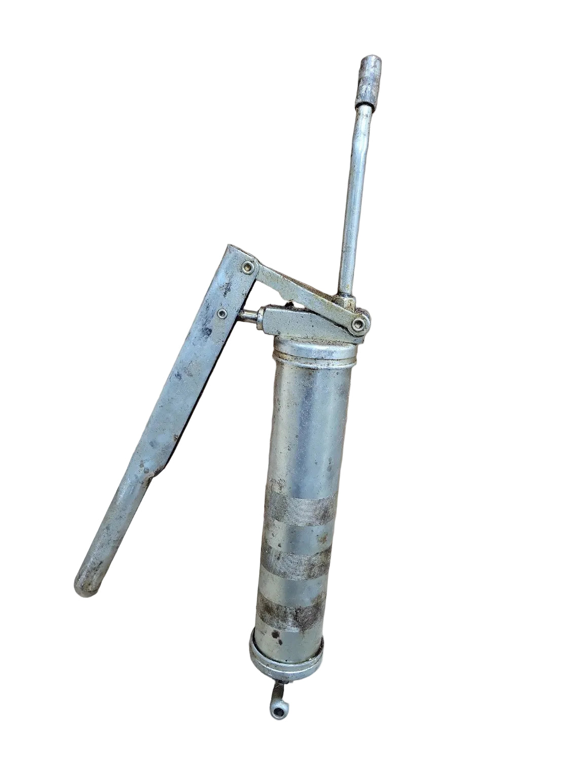 Vintage J-MARK Lever Grease Gun – Industrial Hand Pump Tool