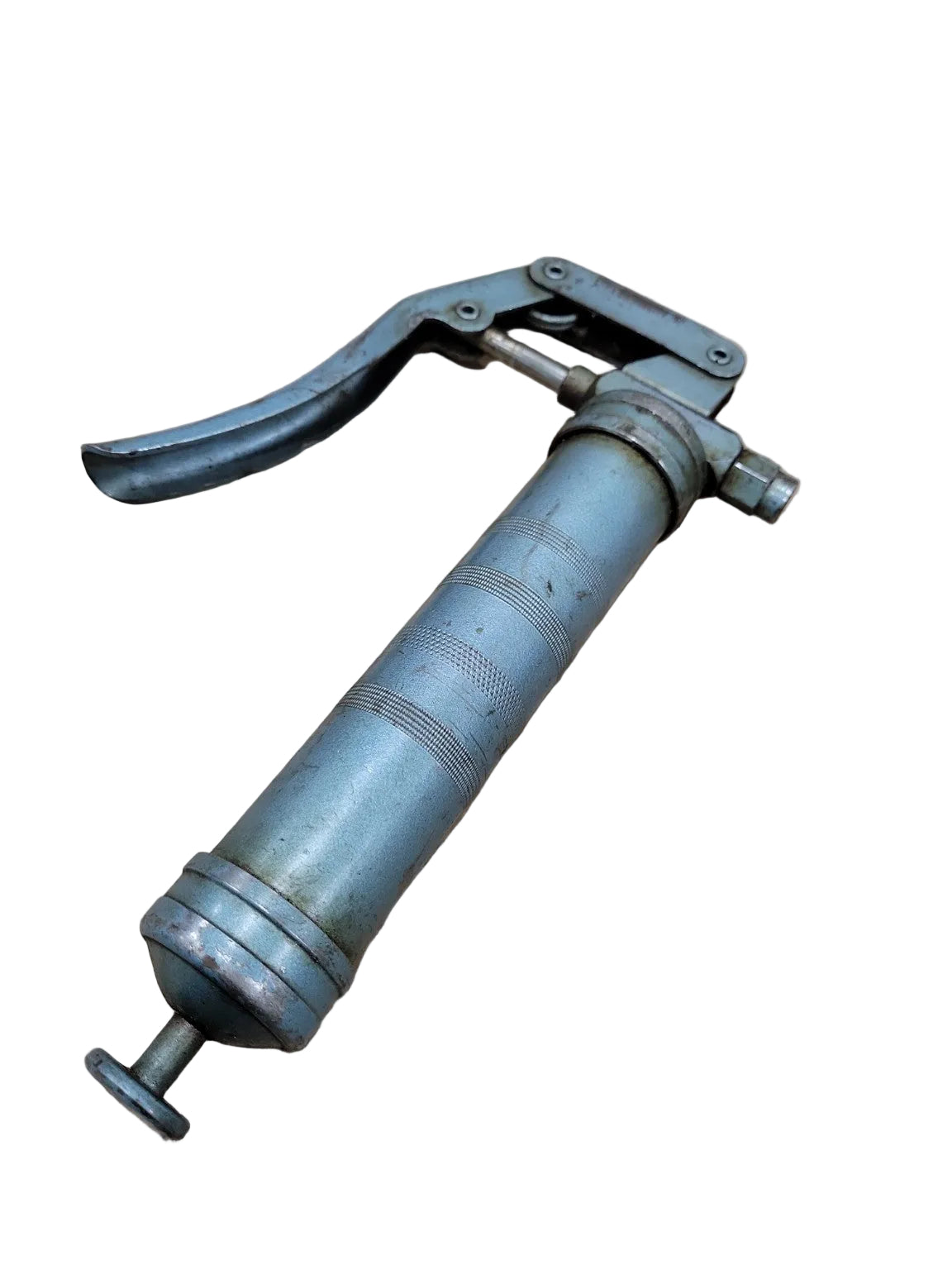 Vintage Lever-Action Grease Gun – Steel Hand Pump Tool
