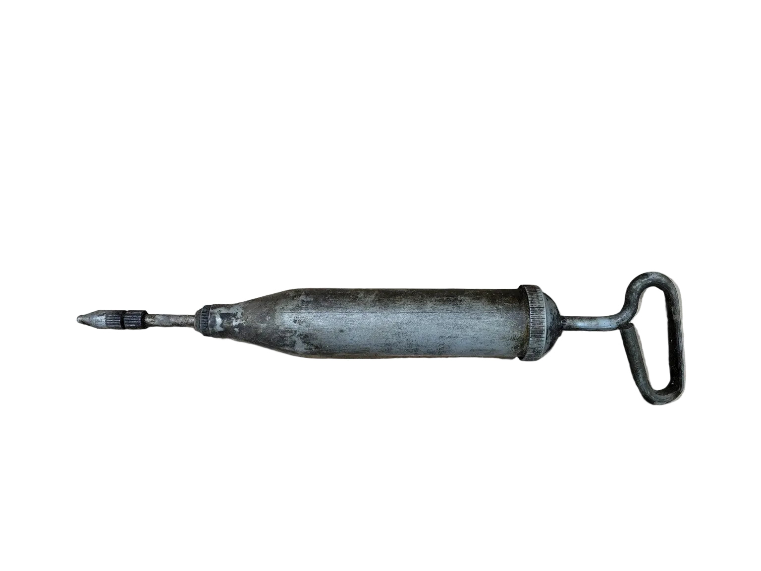 Vintage Alemite Hydraulic Grease Gun – T-Handle Push Style