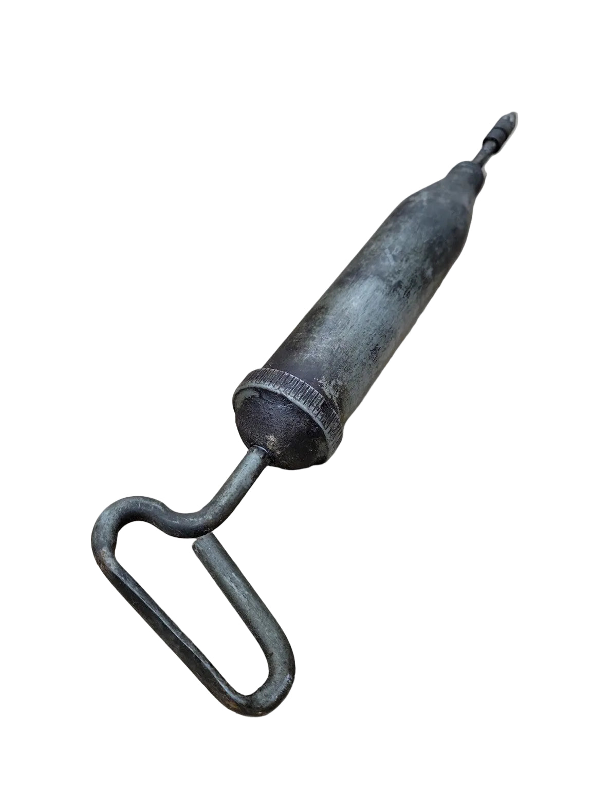 Vintage Alemite Hydraulic Grease Gun – T-Handle Push Style