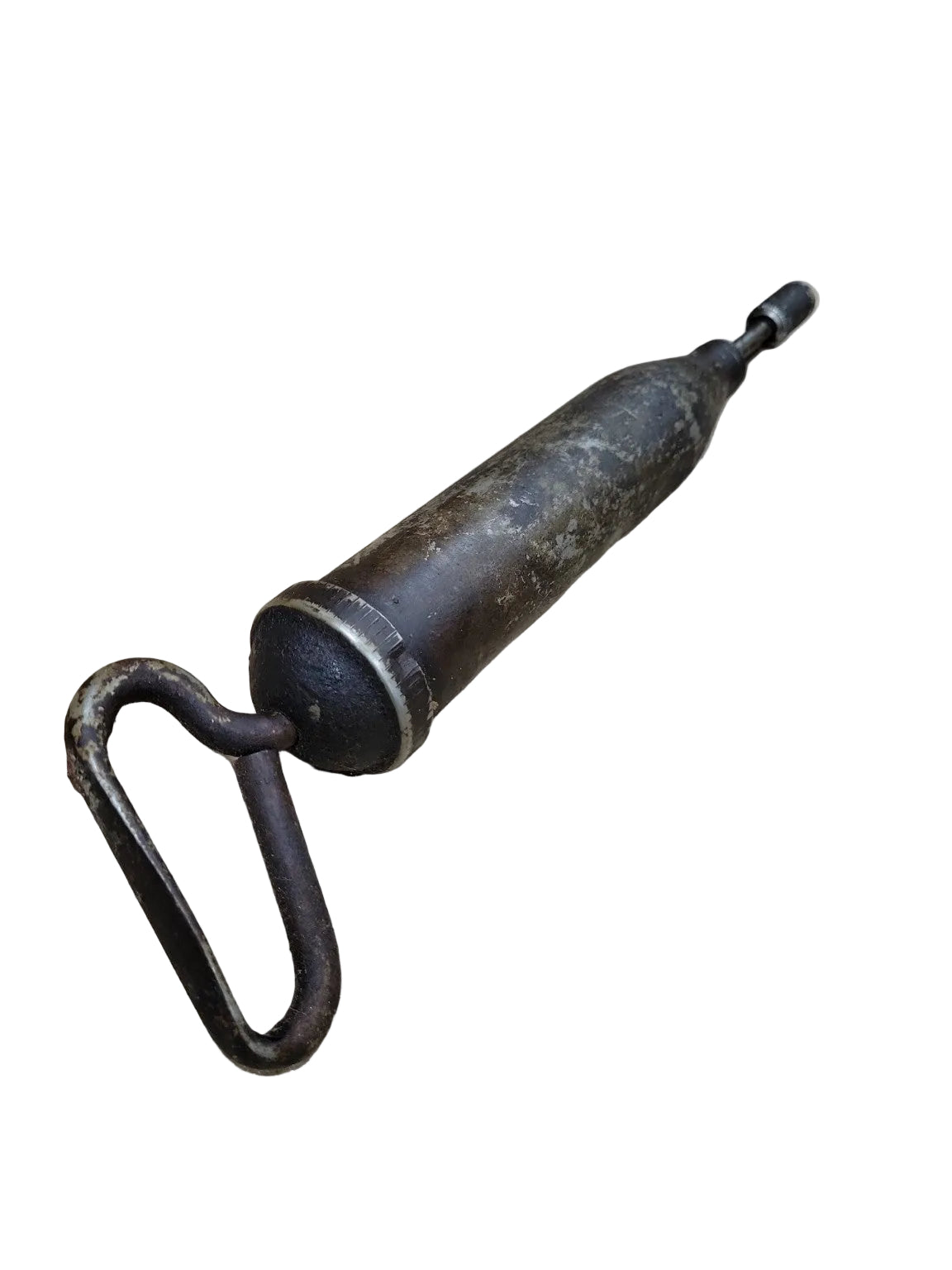Vintage Alemite Model 6556 Hydraulic Grease Gun – Industrial Steel Tool