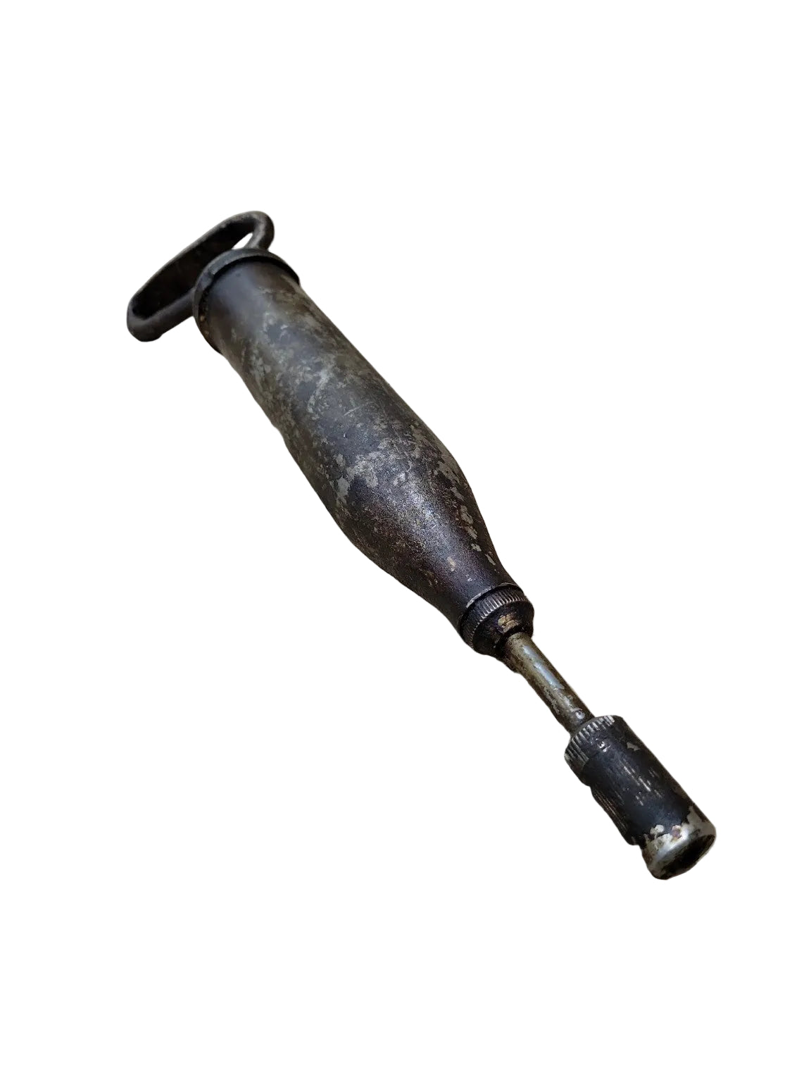 Vintage Alemite Model 6556 Hydraulic Grease Gun – Industrial Steel Tool